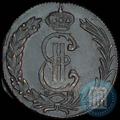 Фото 2 копейки 1780 года КМ 