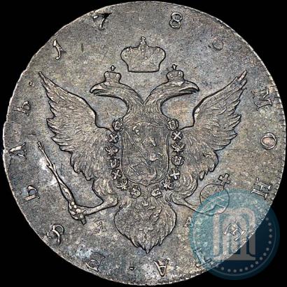 Picture 1 rouble 1785 year СПБ-ЯА 