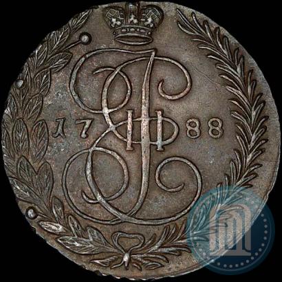 Фото 5 копеек 1788 года ЕМ 