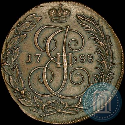 Фото 5 копеек 1788 года КМ 