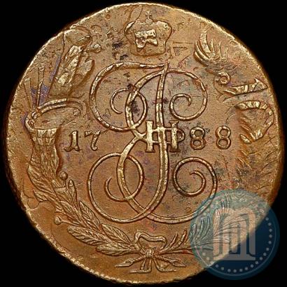 Фото 5 копеек 1788 года ММ 
