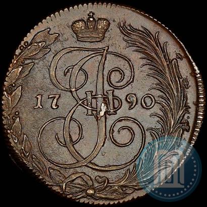 Фото 5 копеек 1790 года КМ 