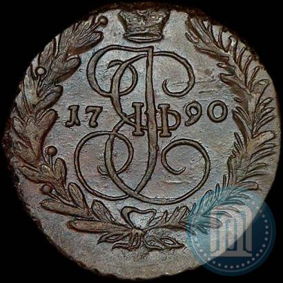 Фото 2 копейки 1790 года ЕМ 