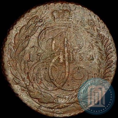 Фото 5 копеек 1791 года  "Павловский перечекан"