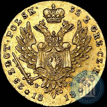 Picture 25 złotych 1818 year IB 