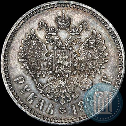 Фото 1 рубль 1886 года (АГ) 