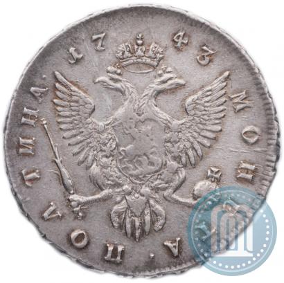 Picture Poltina 1743 year ММД 