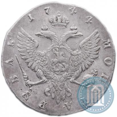 Picture 1 rouble 1744 year ММД 