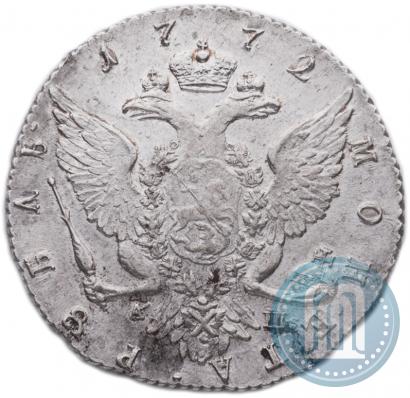Picture 1 rouble 1772 year СПБ-АШ 