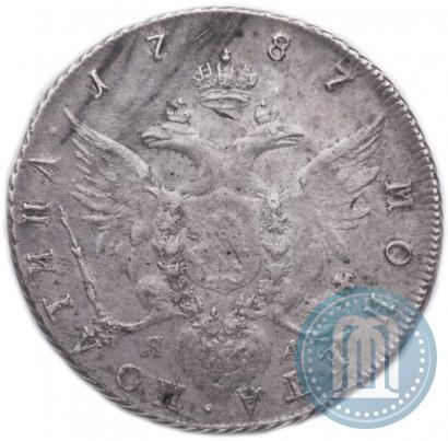 Фото Полтина 1787 года СПБ-ЯА 