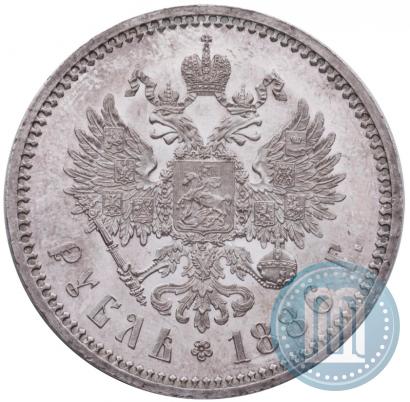 Picture 1 rouble 1886 year (АГ) 