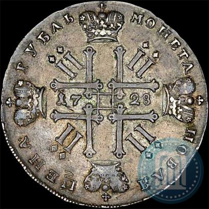 Фото 1 рубль 1728 года  "Тип 1728"