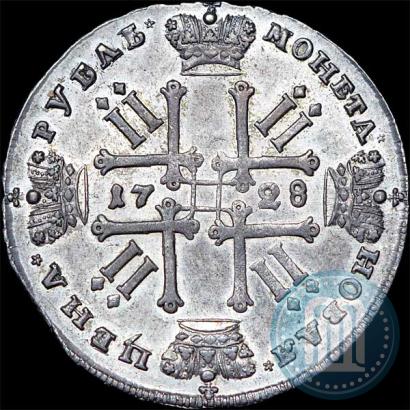 Фото 1 рубль 1728 года  "Тип 1728"