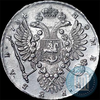 Picture 1 rouble 1734 year  "Type of 1735"