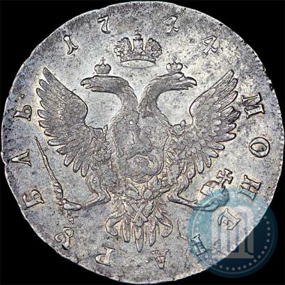 Picture 1 rouble 1744 year ММД 