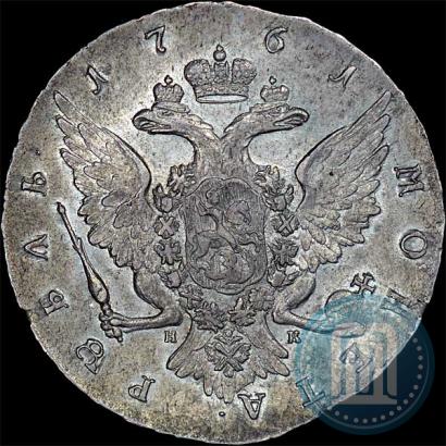 Picture 1 rouble 1761 year СПБ-НК 