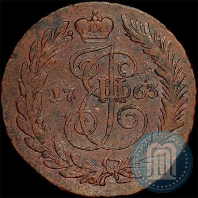 Фото 2 копейки 1763 года СПМ 