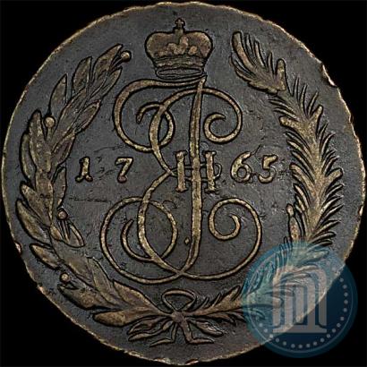 Фото 5 копеек 1765 года СПМ 