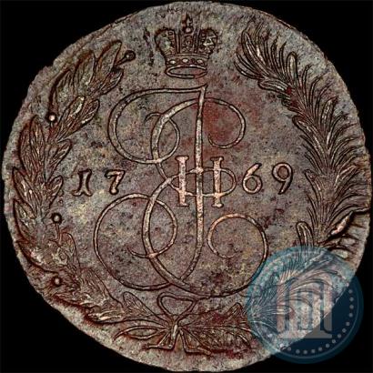 Picture 5 kopecks 1769 year ЕМ 