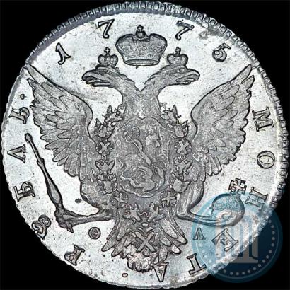 Фото 1 рубль 1775 года СПБ-ФЛ 