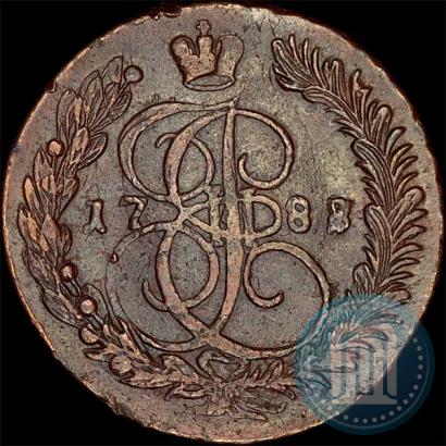 Фото 5 копеек 1788 года ЕМ 