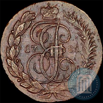 Фото 2 копейки 1788 года ММ 
