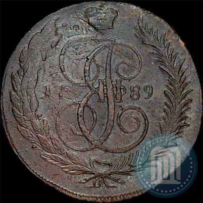 Picture 5 kopecks 1789 year ММ 