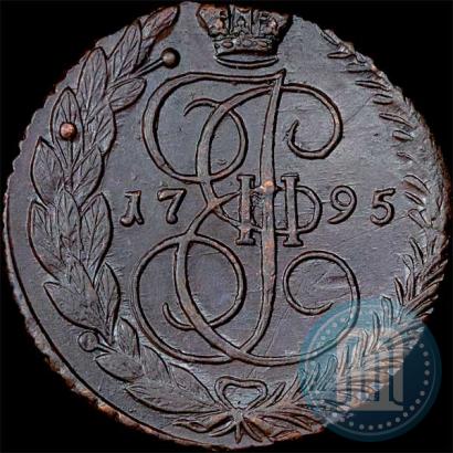 Фото 5 копеек 1795 года ЕМ 