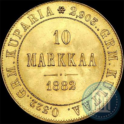 Picture 10 markkaa 1882 year S 