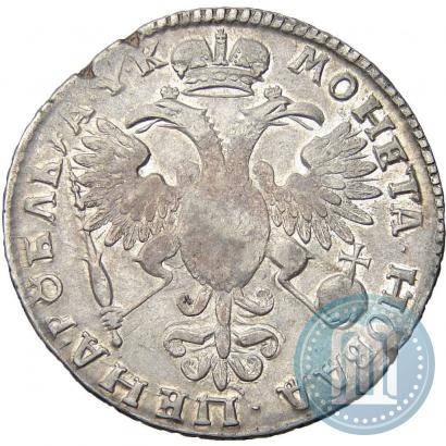 Фото 1 рубль 1720 года  "Портрет в латах"