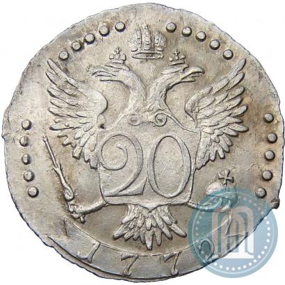 Picture 20 kopecks 1772 year СПБ 