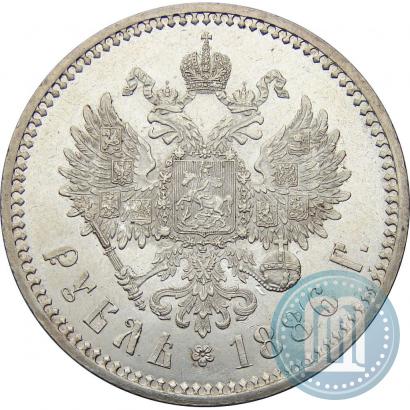 Фото 1 рубль 1886 года (АГ) 