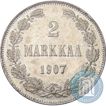 Picture 2 markkaa 1907 year L 