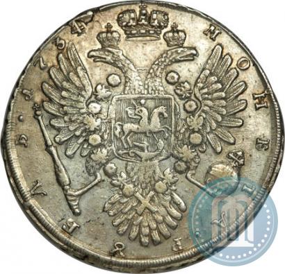 Фото 1 рубль 1734 года  "Тип 1734 года"