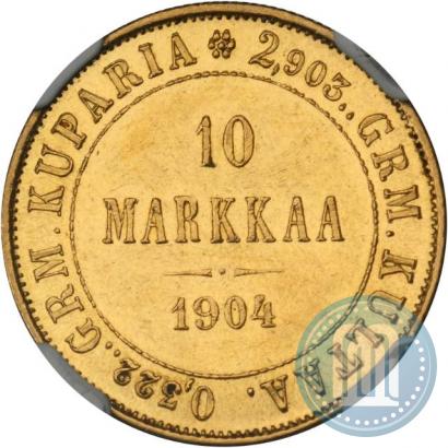 Picture 10 markkaa 1904 year L 