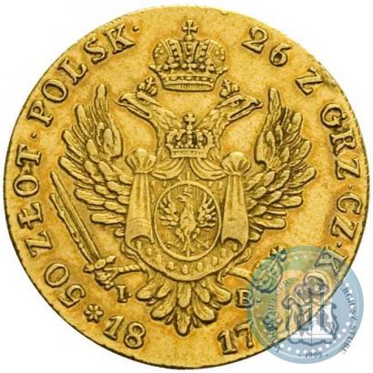 Picture 50 złotych 1817 year IB 