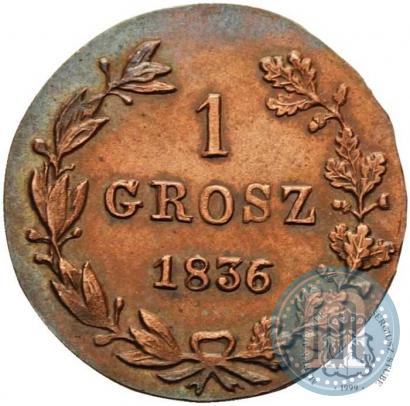 Фото 1 грош 1836 года MW 