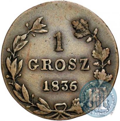 Фото 1 грош 1836 года MW 