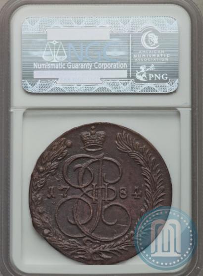 Фото 5 копеек 1784 года ЕМ 