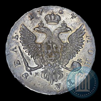 Picture 1 rouble 1754 year ММД-МБ 