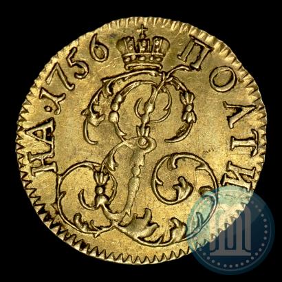 Фото Полтина 1756 года  