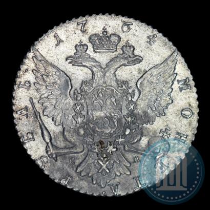 Picture 1 rouble 1764 year СПБ-СА 