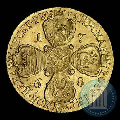 Picture 10 roubles 1768 year СПБ 