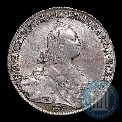 Picture 1 rouble 1774 year СПБ-ФЛ 