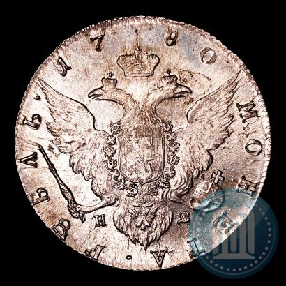 Фото 1 рубль 1780 года СПБ-ИЗ 