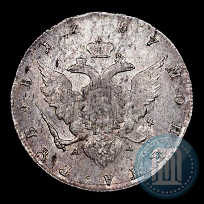 Picture 1 rouble 1787 year СПБ-ЯА 