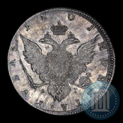 Фото 1 рубль 1801 года СПБ-AI "Портрет с длинной шеей. Пробный"