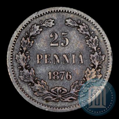 Фото 25 пенни 1876 года S 