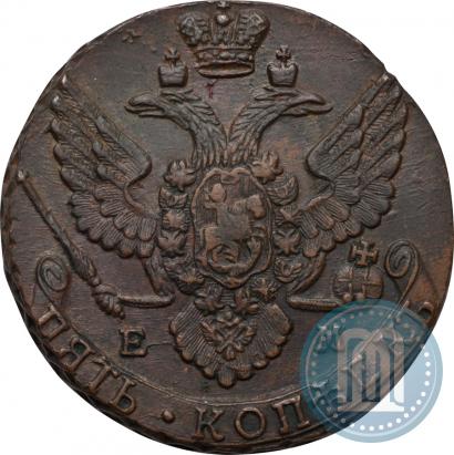 Picture 5 kopecks 1788 year ЕМ 