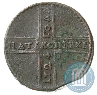 Фото 5 копеек 1724 года МД 